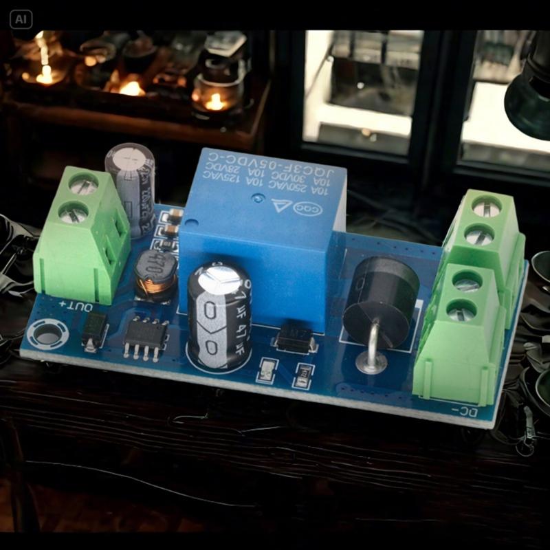 Automatisches Umschalt-Backup-Batteriemodul mit 5V-48V Eingang 10A Ausgang für USV-Sicherheitssysteme Notbeleuchtung