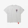 New Era New York MeTs Player SignaTure T shirT heaTher Grey 15147524
