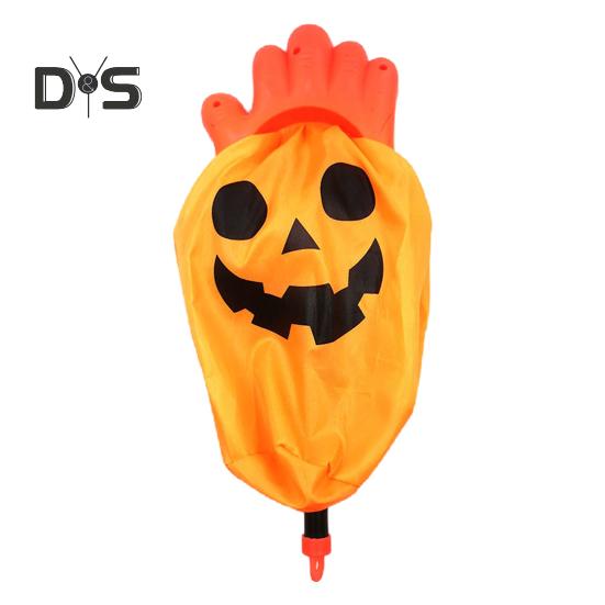 

Сумка для сладостей на Хэллоуин, сумка для хранения конфет в форме ладони, многоразовый держатель для сладостей на Хэллоуин, аксессуары для вечеринок оранжевый