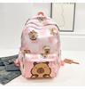 Backpack Printed Capybara Outdoor Large Capacity Travel Bag Student Schoolbag