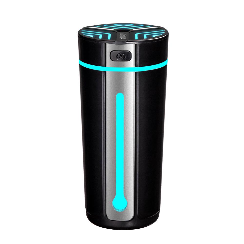 2024 Intelligent Car Aromatherapy Humidifier with Colorful Atmosphere Lighting