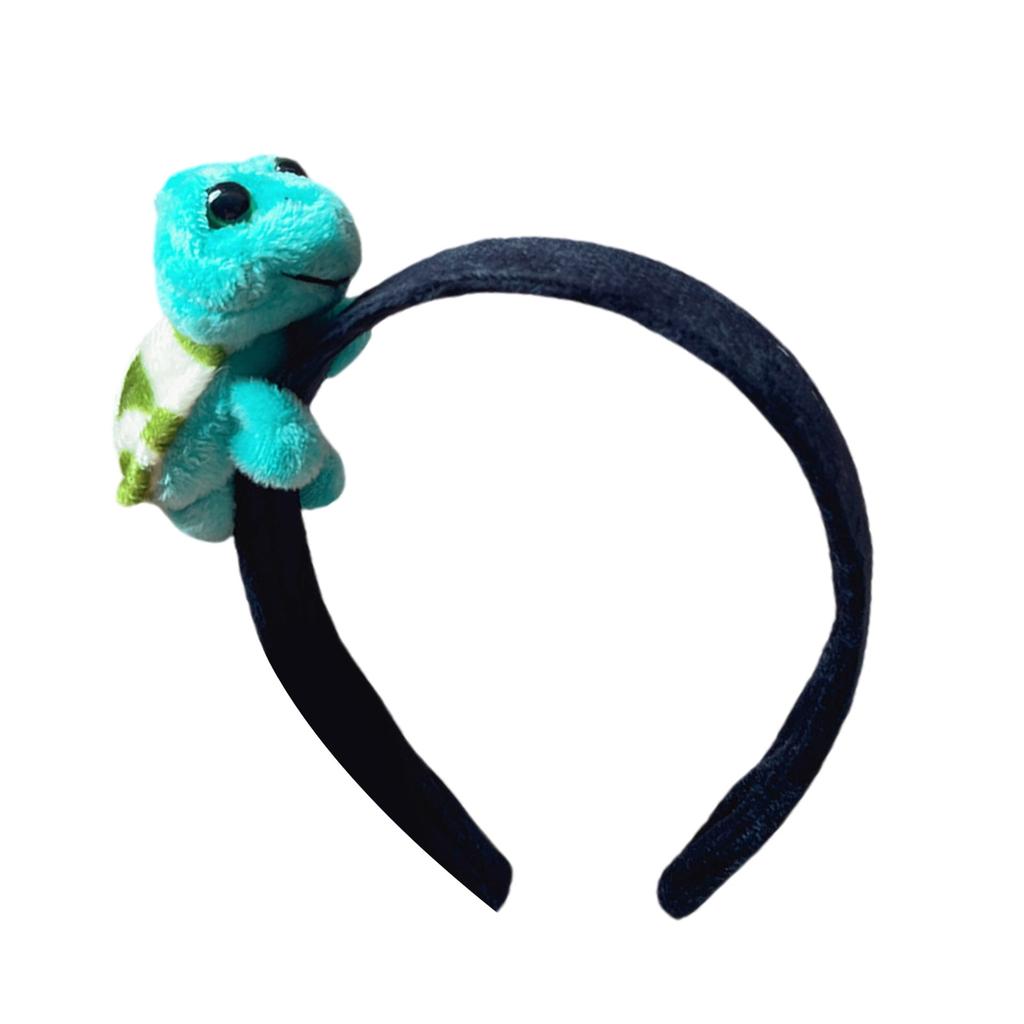 3D Turtle Hairhoop/Hair Tie for Women Girl Fashionable Hair Brooch Clip Hair Styling Tool Decorative Hairband for Daily