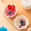 4Pcs Miniature Flower Shaped Pudding Tart Molds Non-Stick Pan Set for Bread Cake Pie Baking Mold Kit for Home Kitchen Outdoor Travel Restaurant