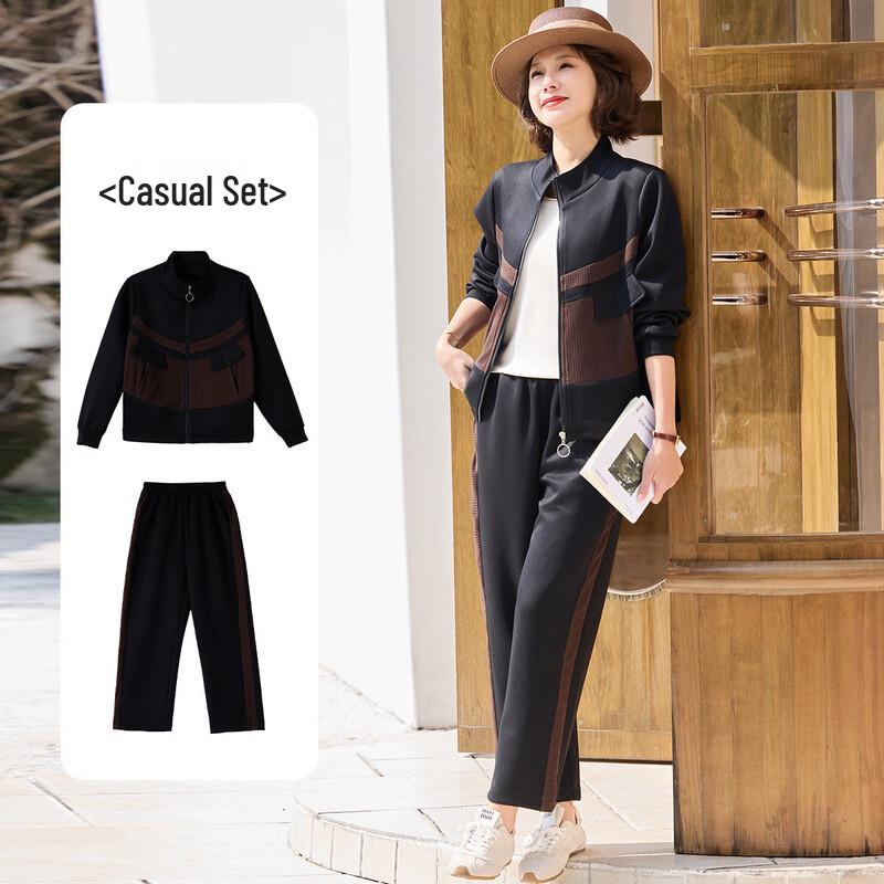 

Women s Mid-Aged Casual Sportswear Set XL