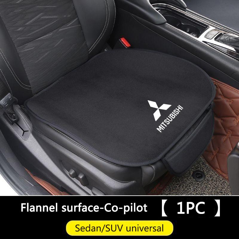 Fashion Car Front Back Seat Cushion Protector Non-Slip Pad For Mitsubishi Lancer Asx Outlander Pajero L200 Ralliart Accessories