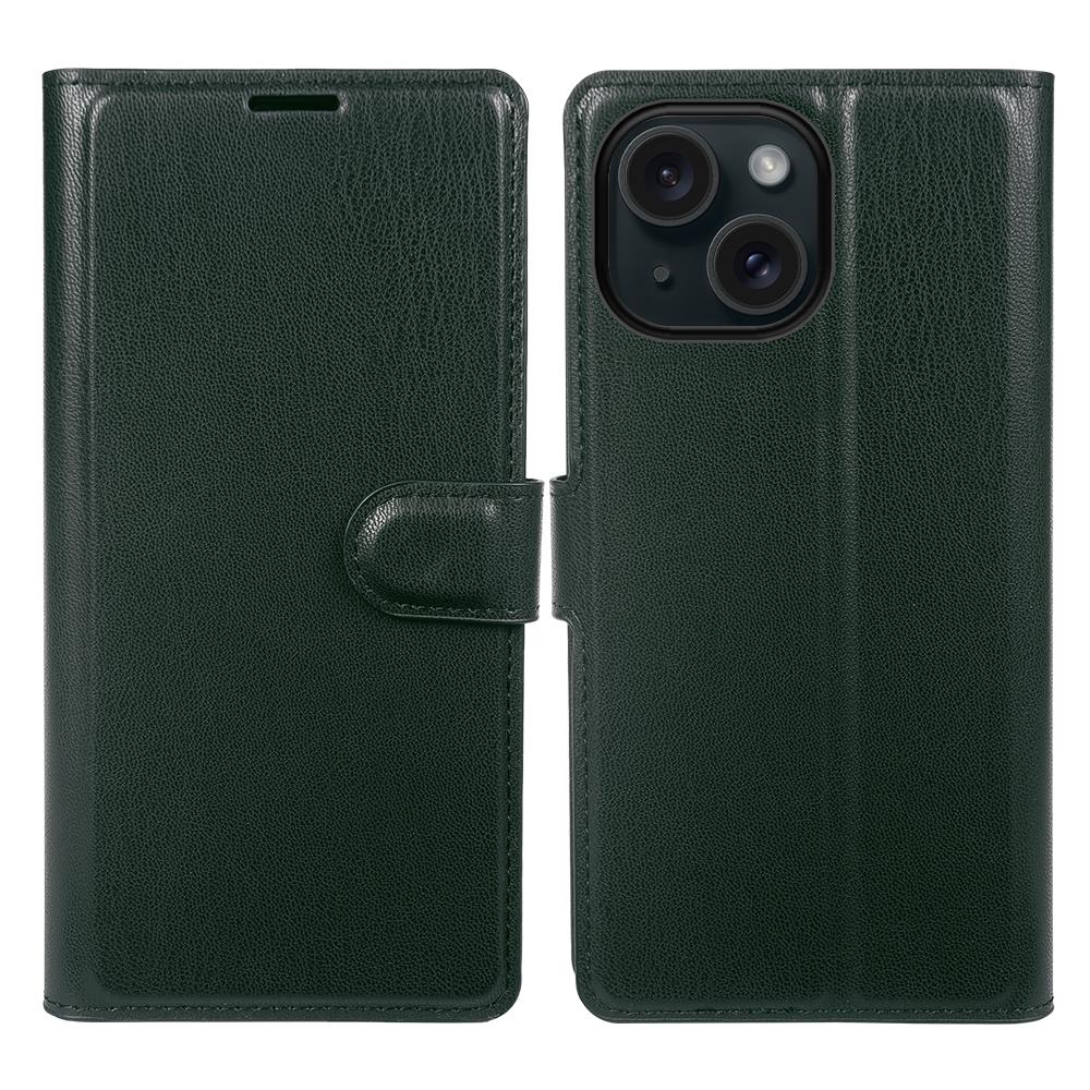 For iPhone 13 Stand Case Biobased Eco-Friendly RPET RPVB Slim Phone Cover with Wallet