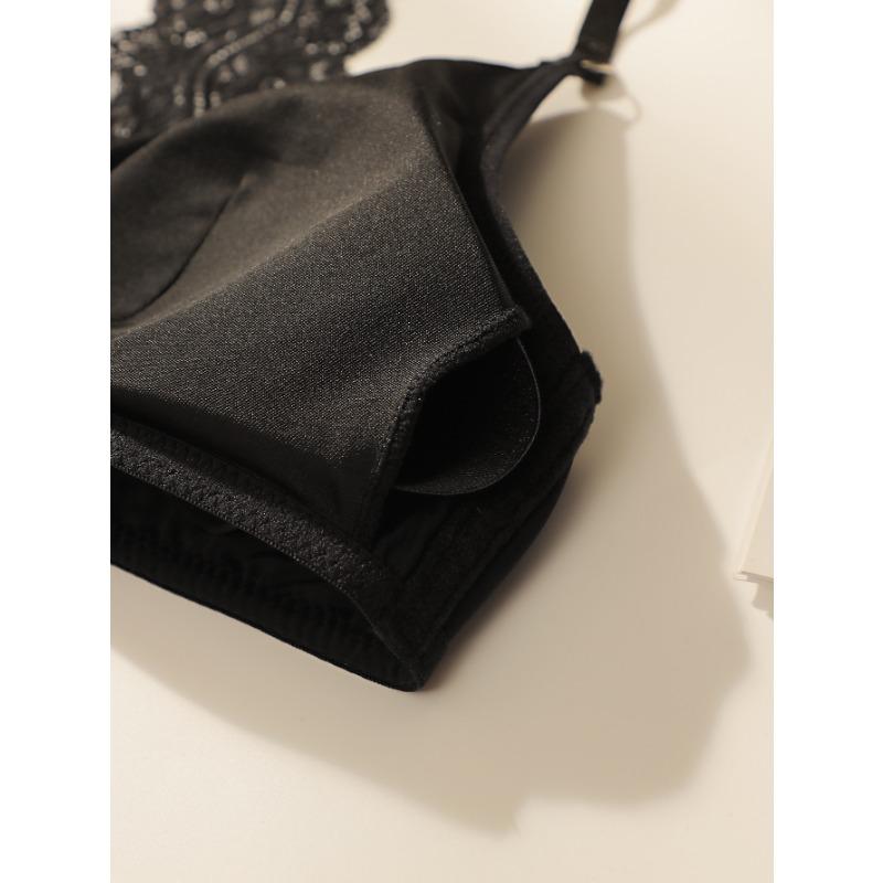 Women S Sexy Front Closure Seamless Push Up Backless Thin Breathable Wireless Bra