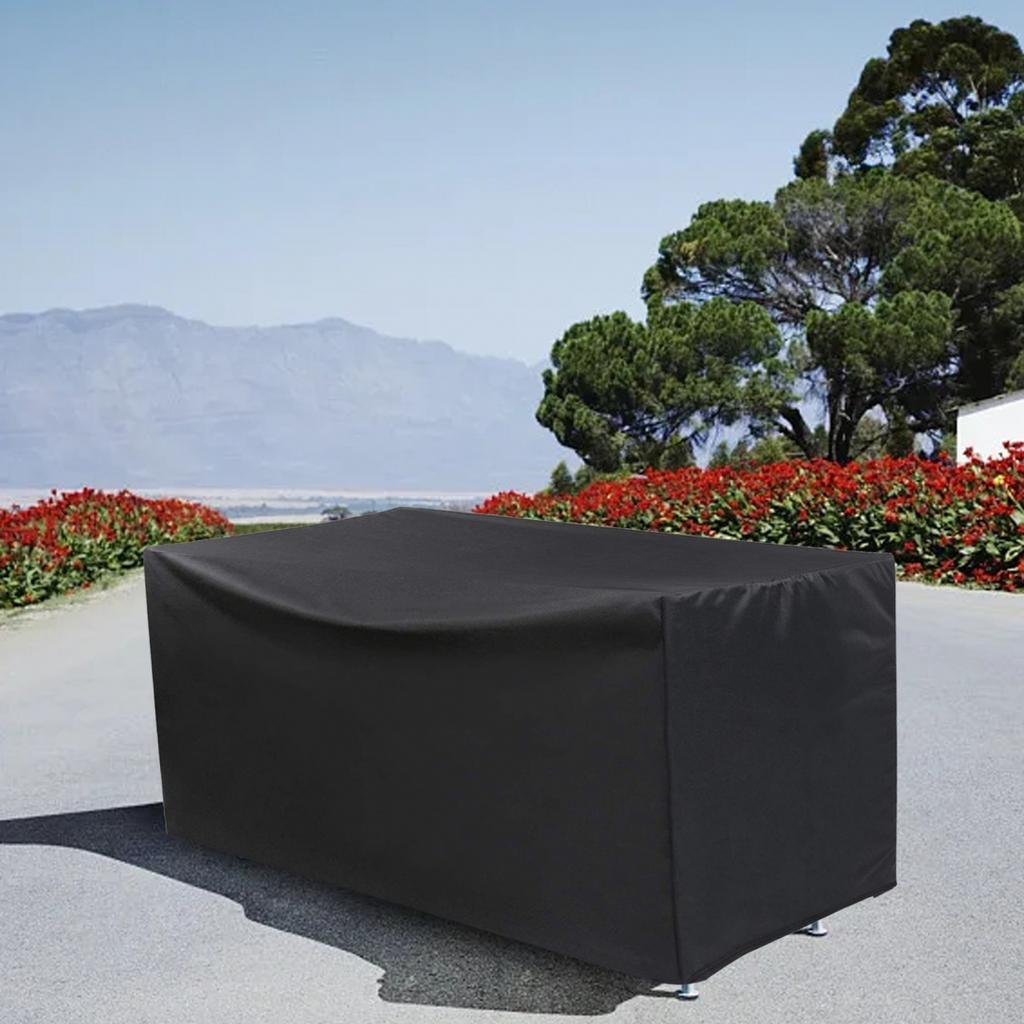 Customizable Waterproof Outdoor Storage Bench Cover for Year Round Use