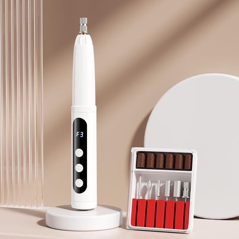 Electric Nail File & Polisher with UV Lamp