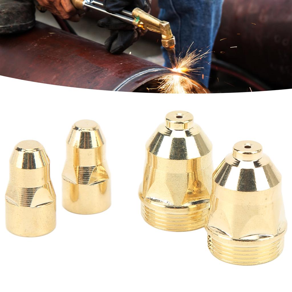 Plasma Nozzle Electrode Copper High Temperature Resistant Plasma Cutting Accessories Plasma Nozzle Electrode Set