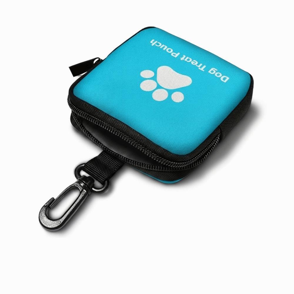 Zipper Closure Pet Training Reward Pouch Leak-Proof Pet Snack Container  Outdoor Training