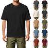 Men's Casual Athletic T-Shirt Crew Neck Short Sleeve Lightweight Soft Fabric Comfortable Fit Basic Plain Tee for Everyday Wear