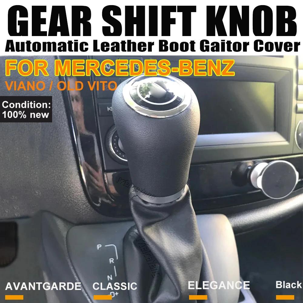 Adatto per Mercedes-Benz Viano / Vecchio Vito / W639 2010-2015 Pomello Leva Cambio Automatico Leva Pomello a Mano Copri Pomello Stile Auto
