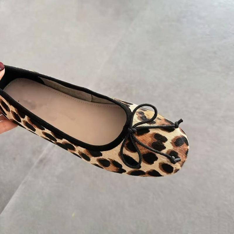 Женская обувь Модный дизайнер Бабочка-узел Нескользящая Балетки Женские Легкий Комфорт Мягкая подошва Повседневные балетки 35 2390₽