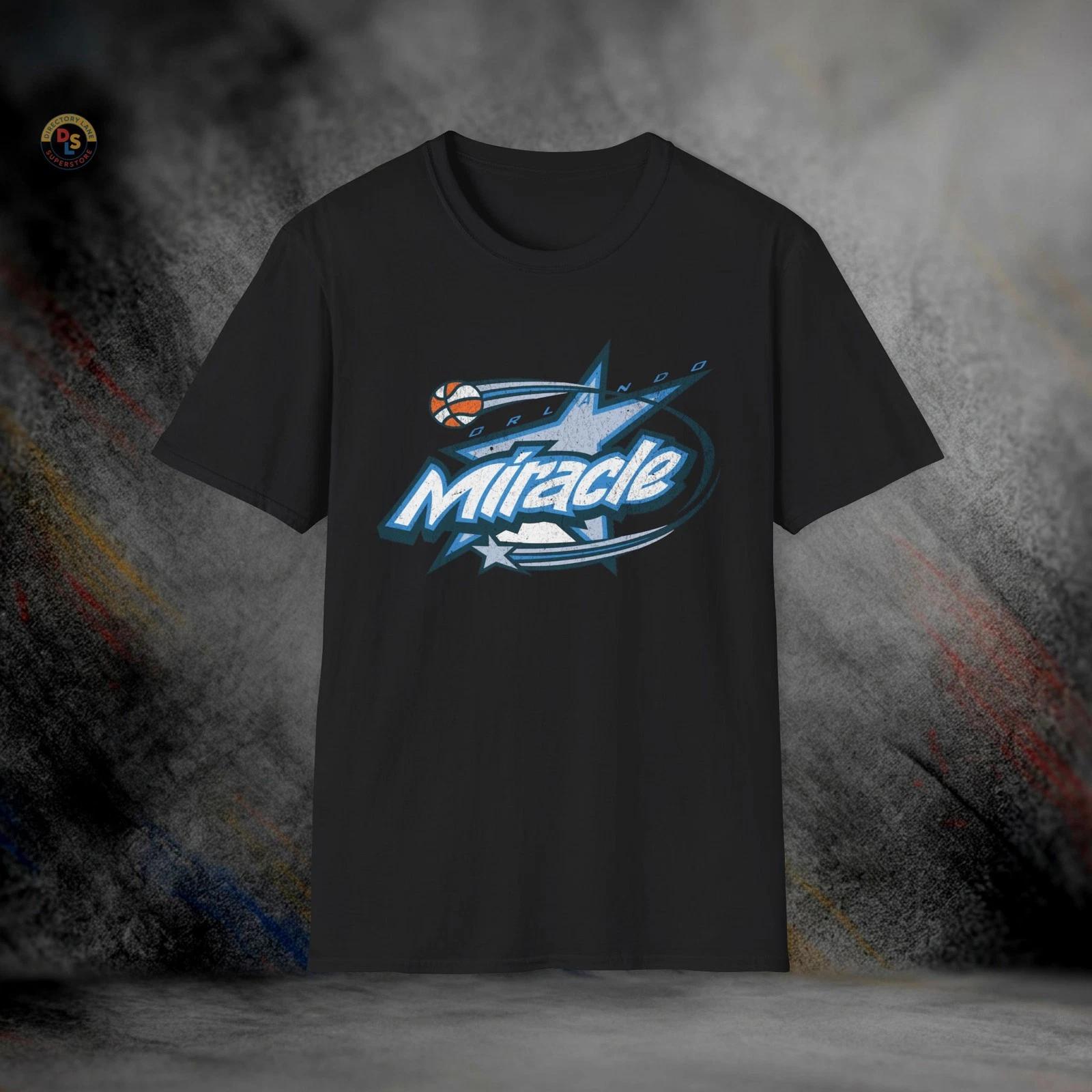 Orlando Miracle Defunct Vintage Basketball T-Shirt | Softstyle Tee M