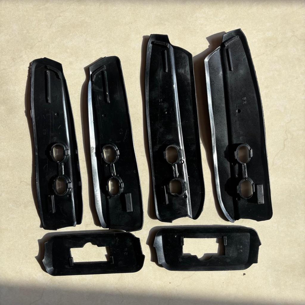 Dachgepäckträger Lederpolster für Prado FJ150 (2010-2022) - Schwarz