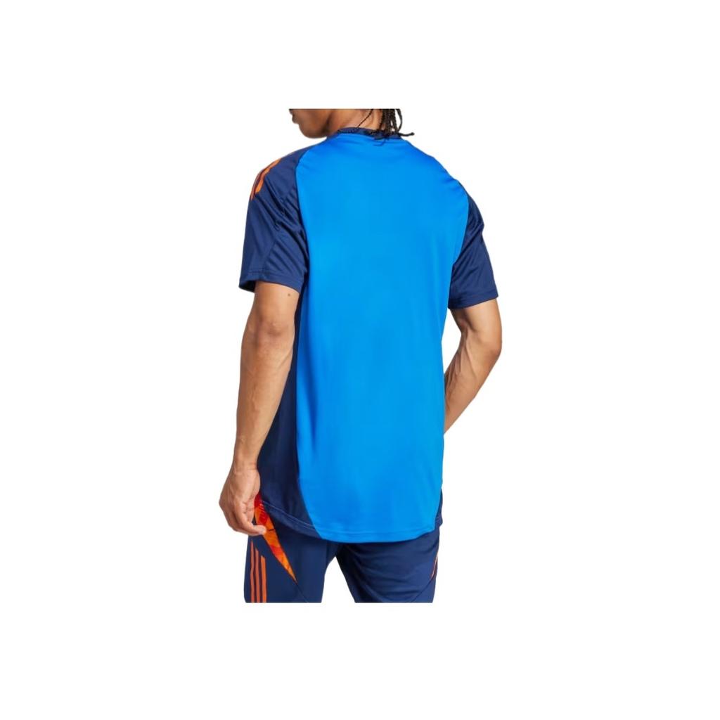 Adidas Originals Juventus Tiro 24 Competition Training Comfortable Versatile Fashionable Soft Basketball Jersey Men Jersey Blue JE4299