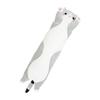 [Product Warranty Included] Cat Body Pillow, Cat Sewn Wrap, Fluffy, Fluffy, Soft Cushion, Stuffed Toy, Sleeping Along, Cute, Washable (90cm, Gray)