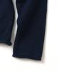 KNITTED Cotton Roll Raglan Round Knit Navy