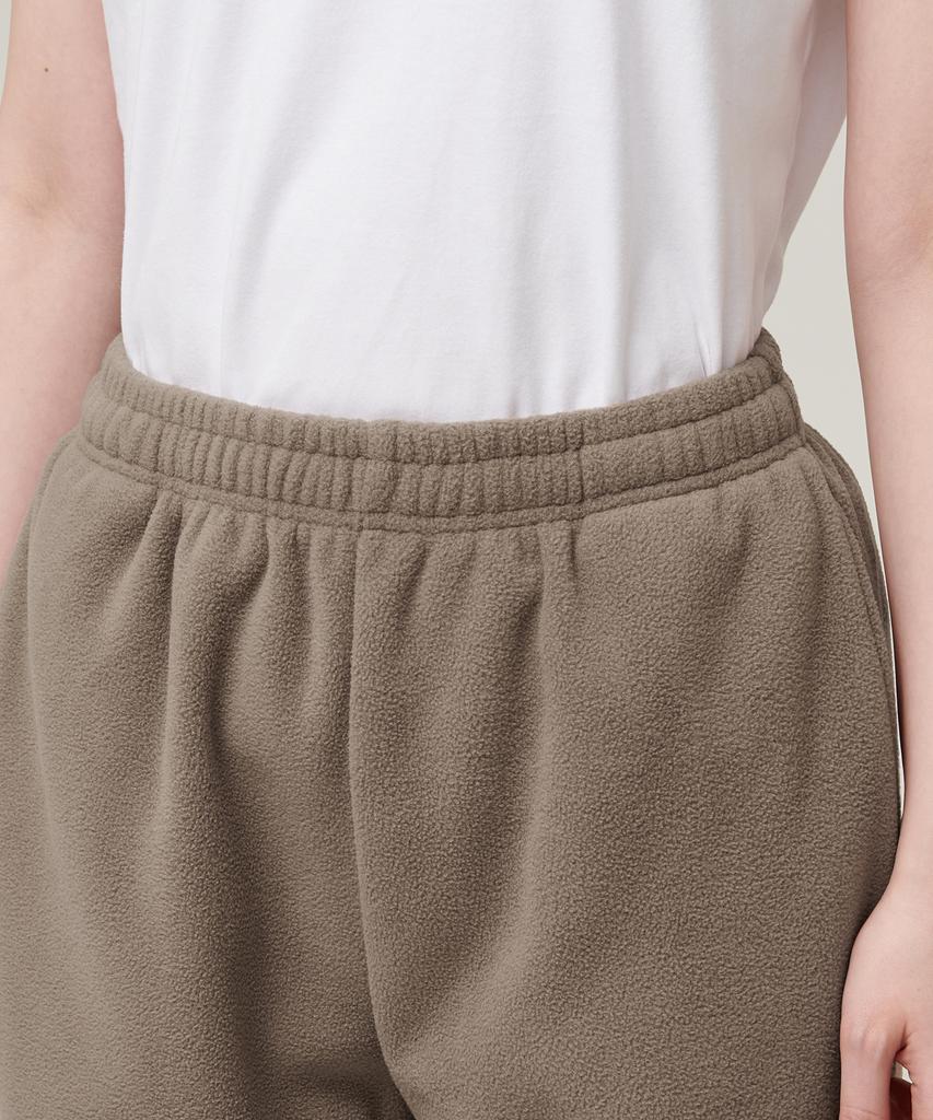 MUSINSA STANDARD WOMAN Women'S Polar Fleece Sweatpants [Dusty Beige]