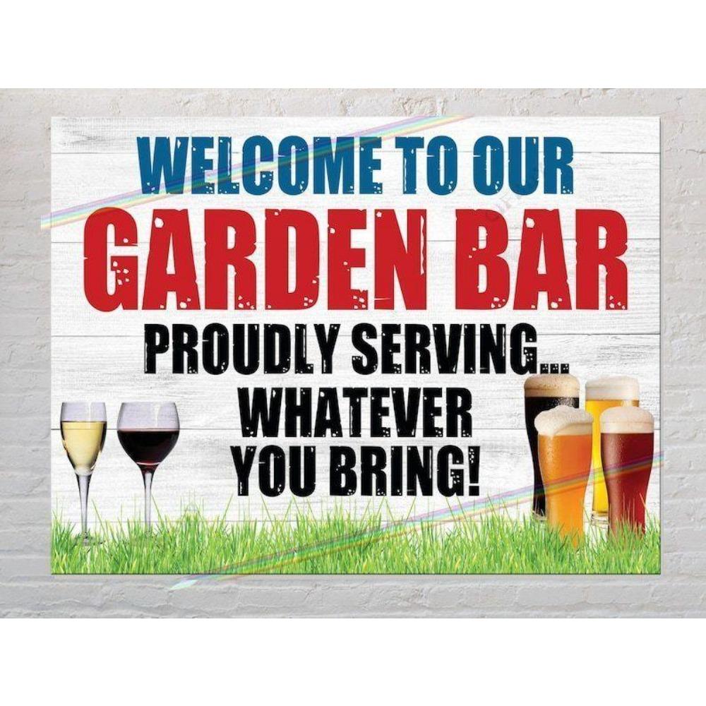 Beer poster on the wall, metal plaque 20x30cm