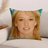 Singer Hilary Duff Mature Pillow Case Office Cushions Suitable For Sofa Car Bedroom Decorative Cushion Cover