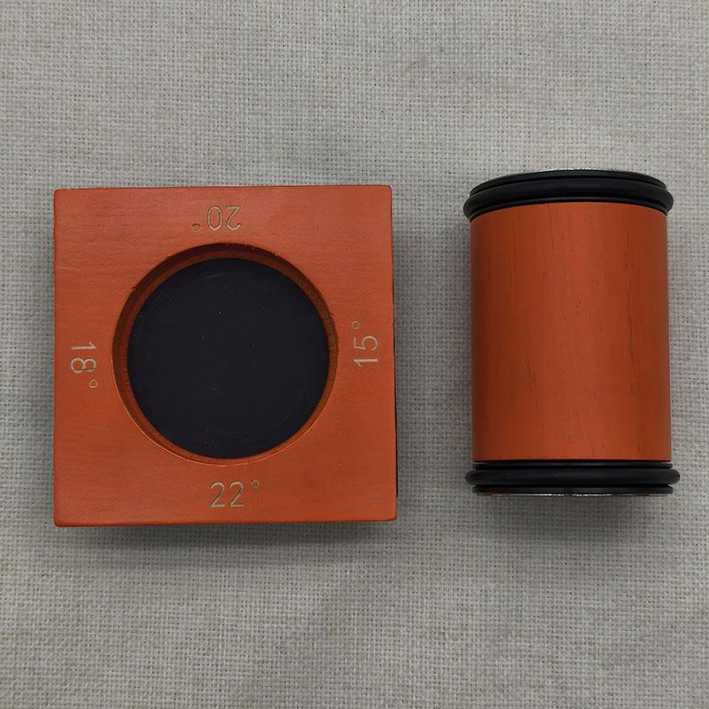 Angle Sharpener Four Angles 15/18/20/22° Fixed Angle Roller Sharpener Agate Sharpening Stone Set Diamond Whetstone