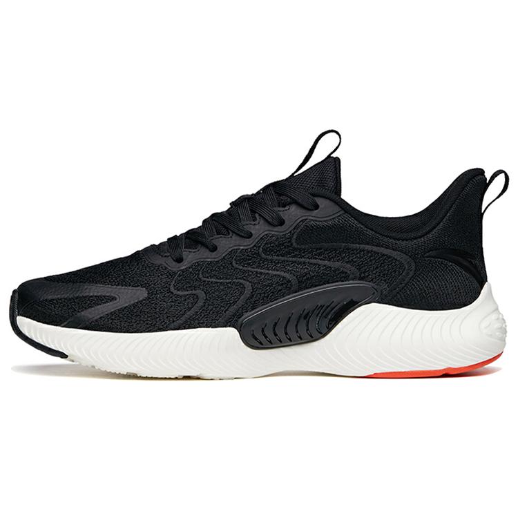 

Anta Running Collection Breathable, Lightweight, And Abrasion Resistant Low top Running Shoes Men s Black 112125580-1 40.5