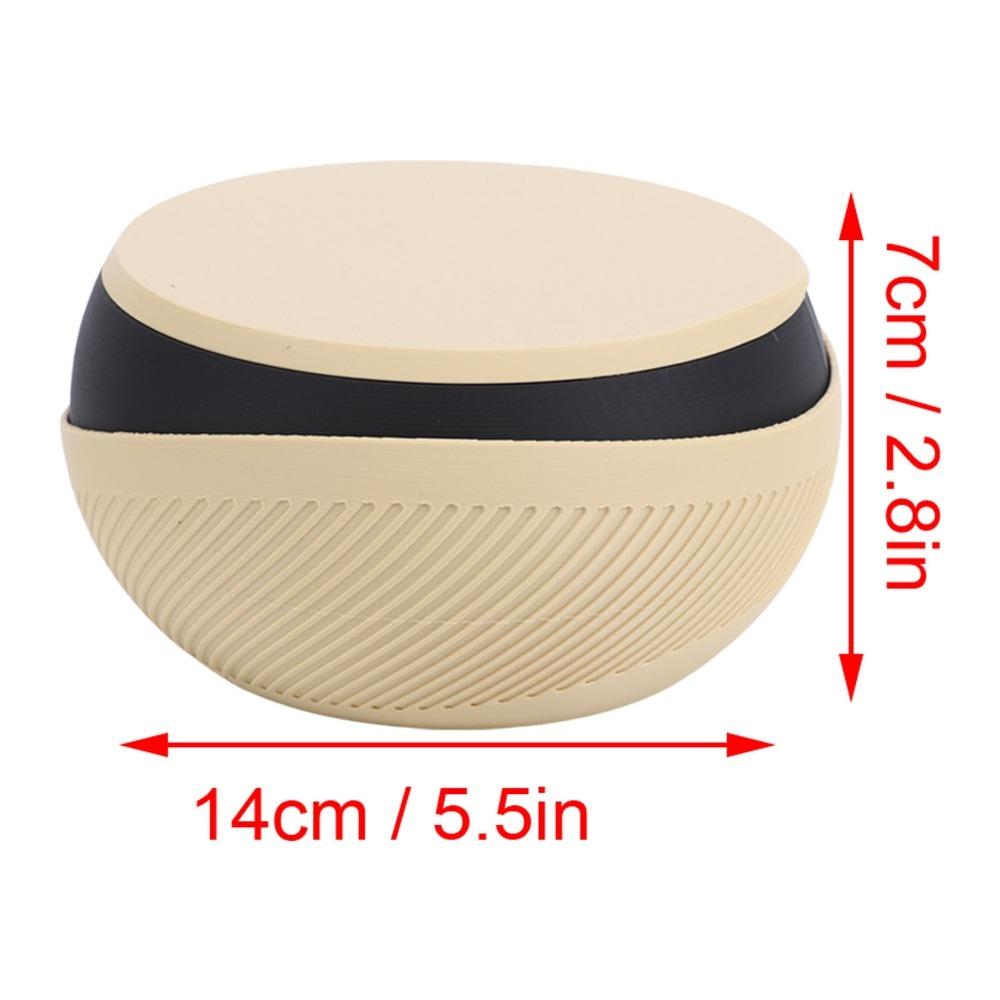 Smooth Nut Serving Bowl With Cover Fruit Bowl Easy To  Clean Storage  Container  Snack Storage