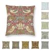 Floral Pattern Bedroom Pillowcase Living Room Decor Strawberry Thief Red Cushion Cover