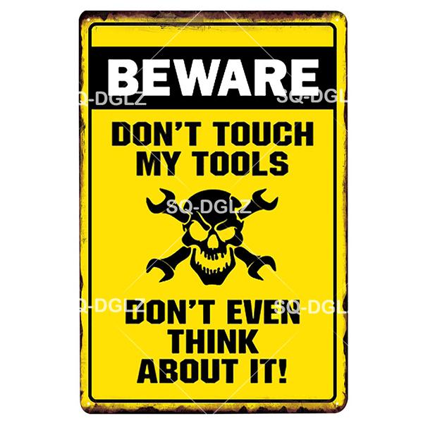 

SQDGLZ DANGER Metal Sign Vintage Metal Plaque Plate Wall Decor MINEFIELD Tin Signs Warning Poster Gift 20x30cm（7.8x11.8inch）