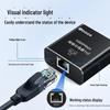 Biaz Gigabit RJ45 Network Cable Splitter: One-to-Two Internet Access Adapter