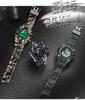 Sanda Multi-functional Outdoor Mountaineering Camouflage Sport Waterproof Alarm Clock Watch