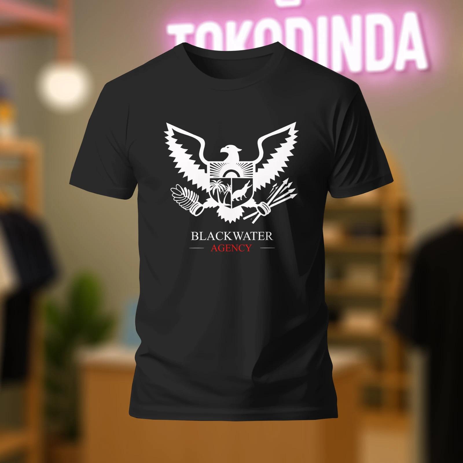 Men s and Women s T-shirts Blackwater Agency Academy Guns Firearms logo T-Shirt S-5XL XXXL