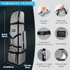 Golf Airline Travel Bag, Thickened 900D Waterproof Fabric with Durable Tank Wheels