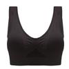 Plus Size S-6XL Kvinner Yoga Sport BH Pustende Fitness Løping Aktiv Vest Polstret Crop Tops Undertøy Gym Yoga Top BH