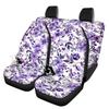 Car Seat Covers Universal Fit Digital Print Abstract Patterns Waterproof Airbag Compatible Front Rear Seat Protectors Full Set