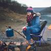 Outdoor Folding Beach Chair Camping Light Moon Chair Aviation Aluminium Pipe Lazy Fishing Chair Folding Chair Gaming Chair