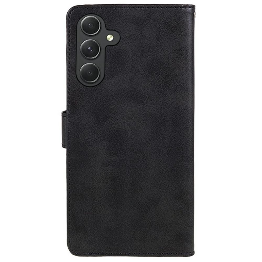For Samsung Galaxy A36 5G Case PU Leather Wallet Protective Phone Cover Calf Texture