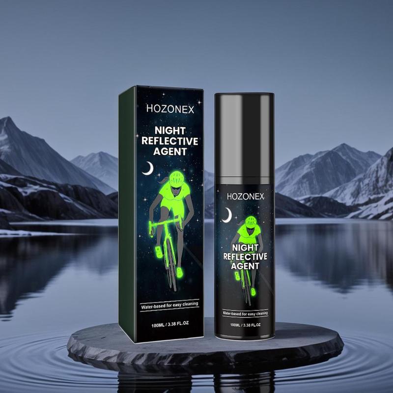 Reflective Night Spray Paint For Night Riding Glow-in-The-Dark Bright Spray Luminous Warning Signs Fluorescent Night Spray