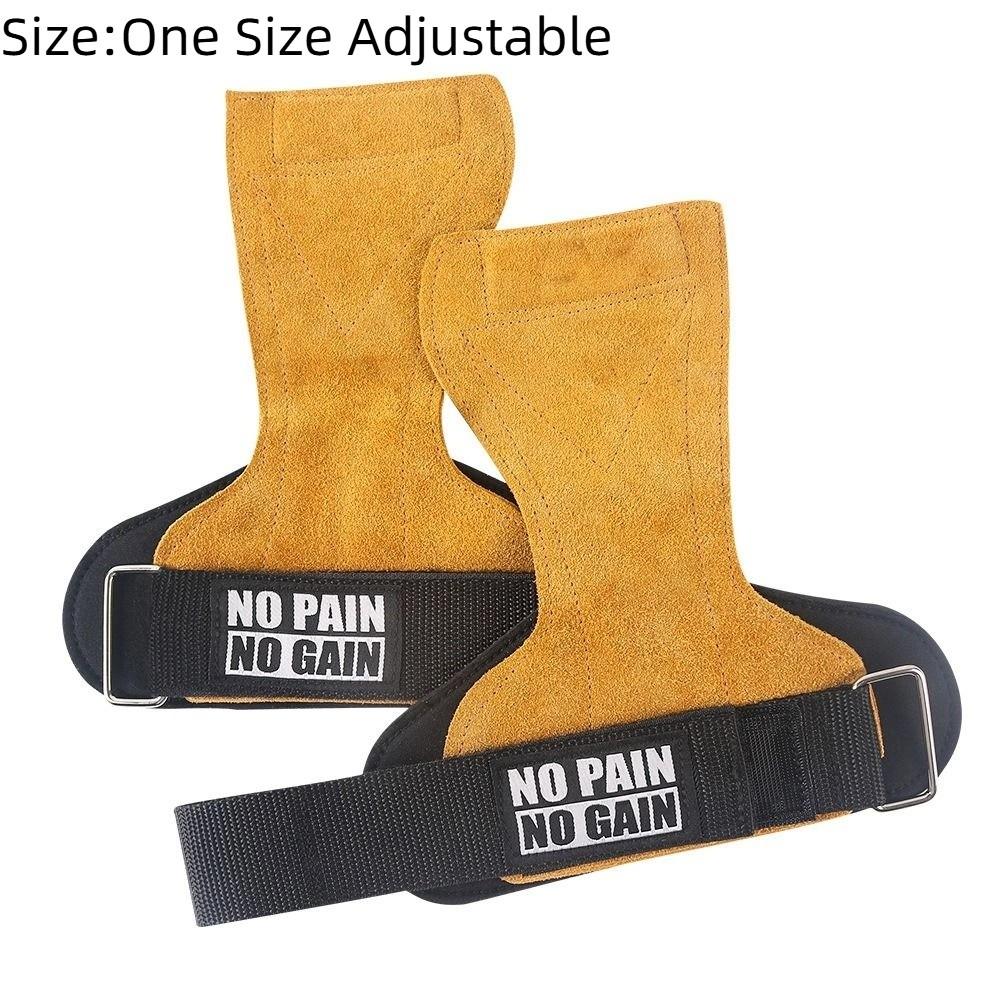 1 Pair Workhard Sports Wrist Pads Thicken Deadlift Power Straps Fitness Power Straps  Weightlifting