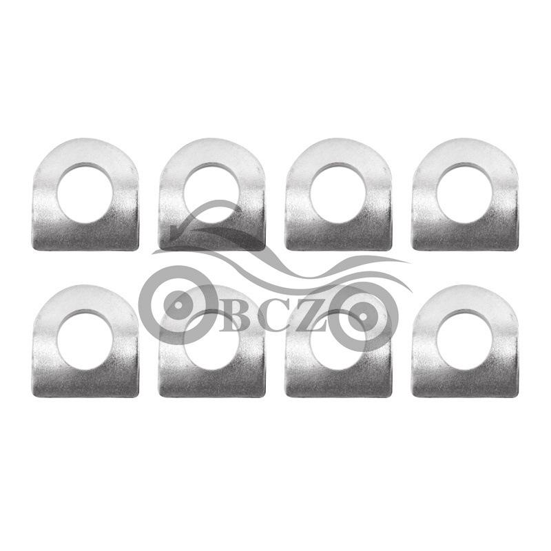 Harley-Compatible Motorcycle Foot Peg Accessories Set 8 Gaskets