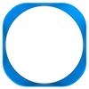 NZXT ART TRIM AER F Serie Vervangingsring 14cm Blauw FN1455 RF-ACT14-U1