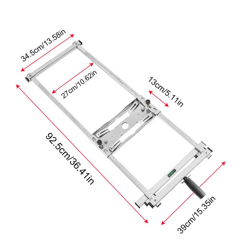 Guida per macchine tagliatrici per seghe circolari Elettricità Posizionamento di seghe circolari Utensile da taglio Macchina tagliatrice Posizionamento di acciaio inossidabile