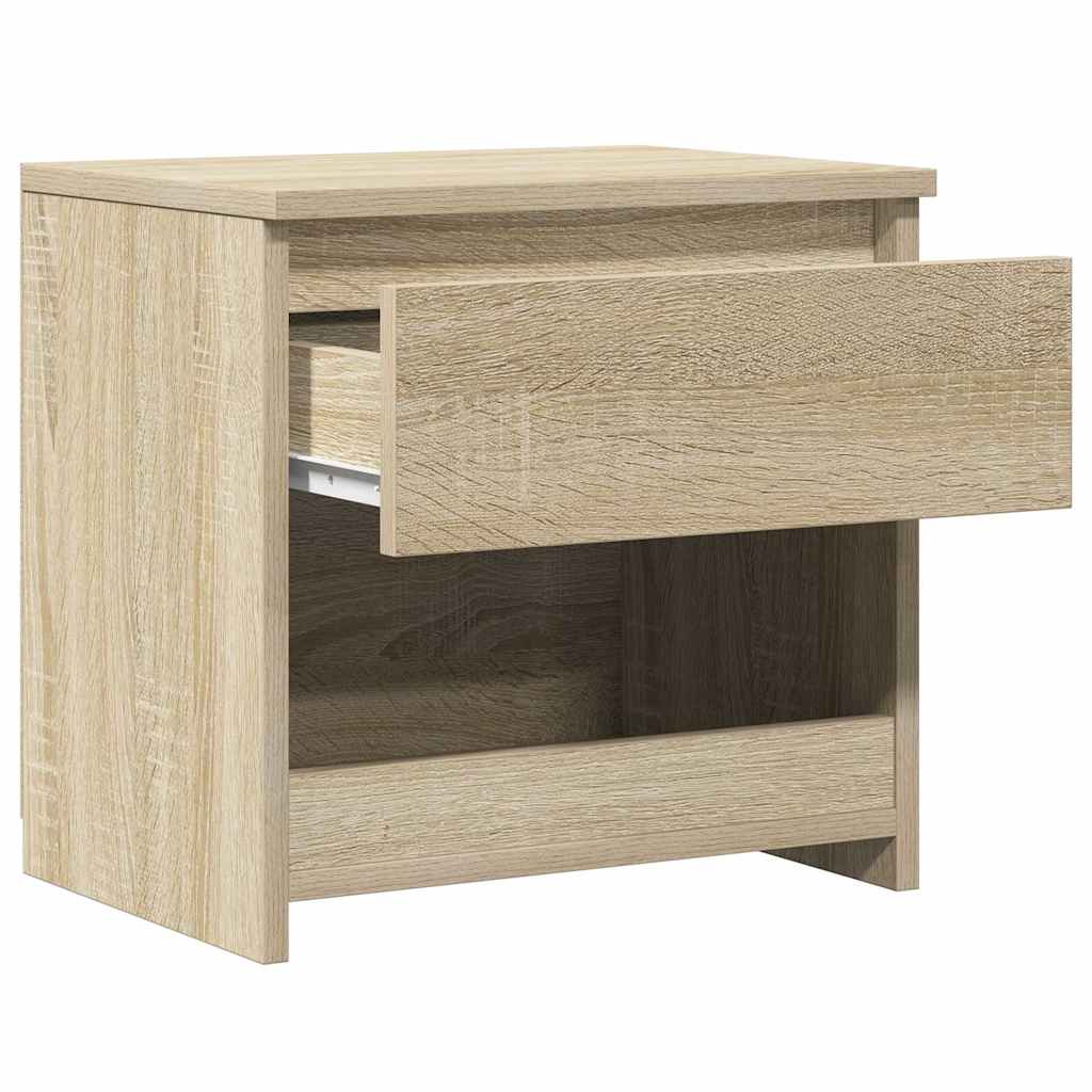 Nightstand Sonoma Oak 40 x 30 x 39 cm Engineered Wood