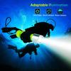 BlueFire Diving Light 1100LM IPX8 Waterproof LED Light Underwater Flashlight
