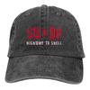 Highway To Shell Baseballkappe Herren Hüte Damen Schirmmütze Snapback Linux Betriebssystem Tux Pinguin Kappen