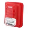 Sound and Light Fire Alarm 12V 24V Built In LED Super Loud Sound Fire Warning Siren for Residential
