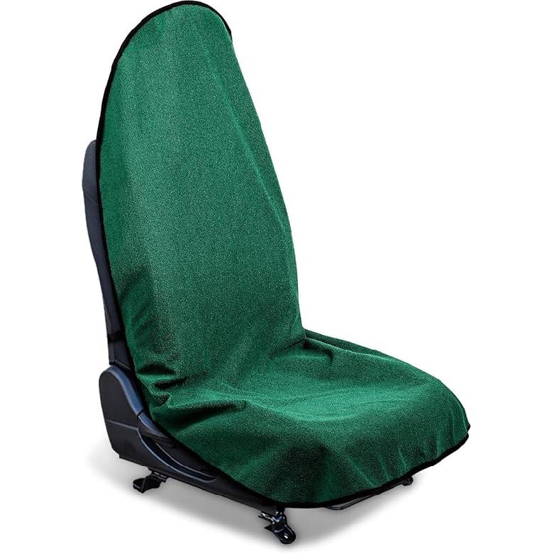 Waterproof Sweating Car Seat Cover For Post Gym Workout, Running, Swimming, Beach And Hiking, Universal Fit Non-Slip Bucket Seat Protector For Cars