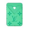 Classic Monogram Coated Canvas Taigarama Leather Card Holder Men Accessories Mint-Green M27658